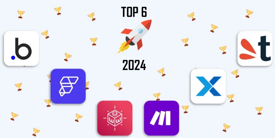 Top 6 outils no code en 2024 : Bubble, xano, weweb, make, flutterflow, timetonic